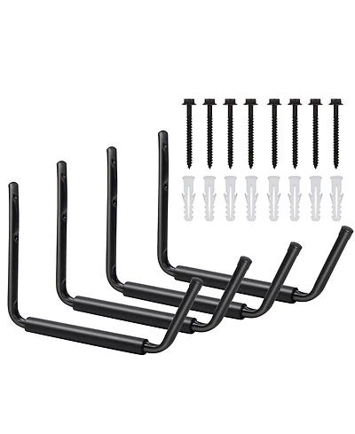 Lugo Steel Hooks Heavy Duty Storage, 4 Pc