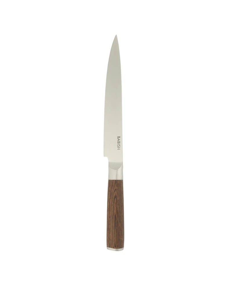Babish High-Carbon 1.4116 German Steel 8 Inch Full Tang, Forged Carving Knife