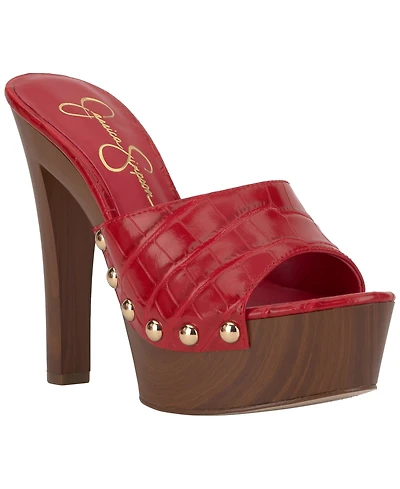 Jessica Simpson Women's Cynlia Platform Slip-On Sandals