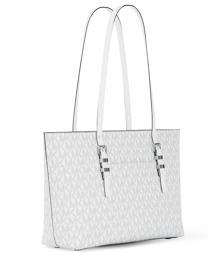 Michael Kors Quinn Large East West Top Zip Tote Bag