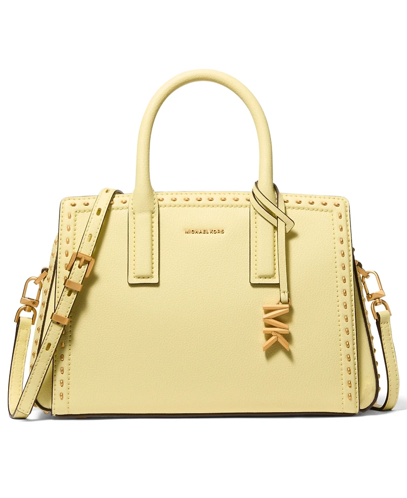 Michael Kors Laila Center Zip Small Satchel Bag
