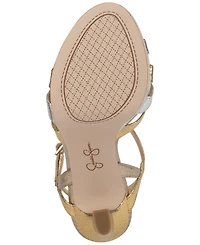 Jessica Simpson Women's Itzari Strappy High-Heel Platform Sandals