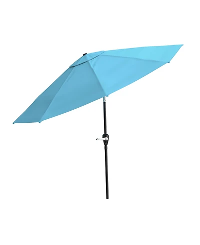 Pure Garden 10Ft Outdoor Umbrella, Terracotta