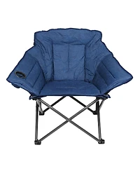 Zenithen Folding Alternative Club Portable Folding Outdoor Chair, Blue