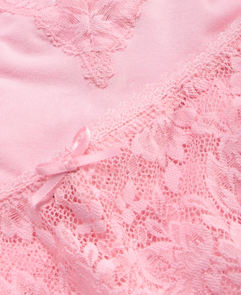 I.n.c International Concepts Women's Lace Back Tank & Shorts Set, Macy's Exclusive