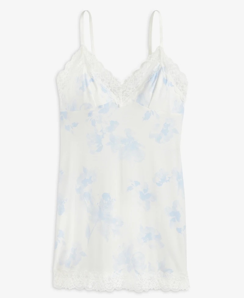 I.n.c. International Concepts Women's Solid Light Modal Chemise, Macy's Exclusive