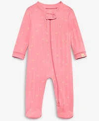 First Impressions Baby Girls' The Garden Pointelle Coveralls, Macy's Exclusive
