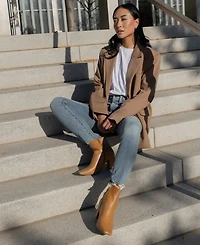 Journee Collection Women's Haylinn Block Heel Dress Booties