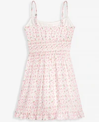 With Jules Girls' 7-20 Berry-Print Sleeveless Dress