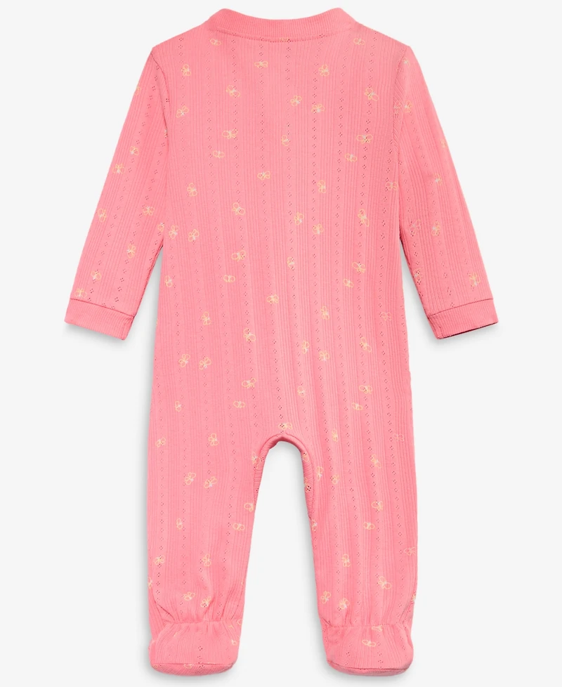 First Impressions Baby Girls' The Garden Pointelle Coveralls, Macy's Exclusive