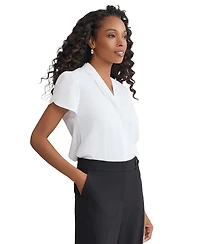 Jones New York Women's V-Neck Top