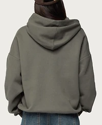 Edikted Women's Camo Cutie Oversized Hoodie