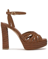 Vince Camuto Women's Samlee Braided Strappy Block Heel Platform Sandals