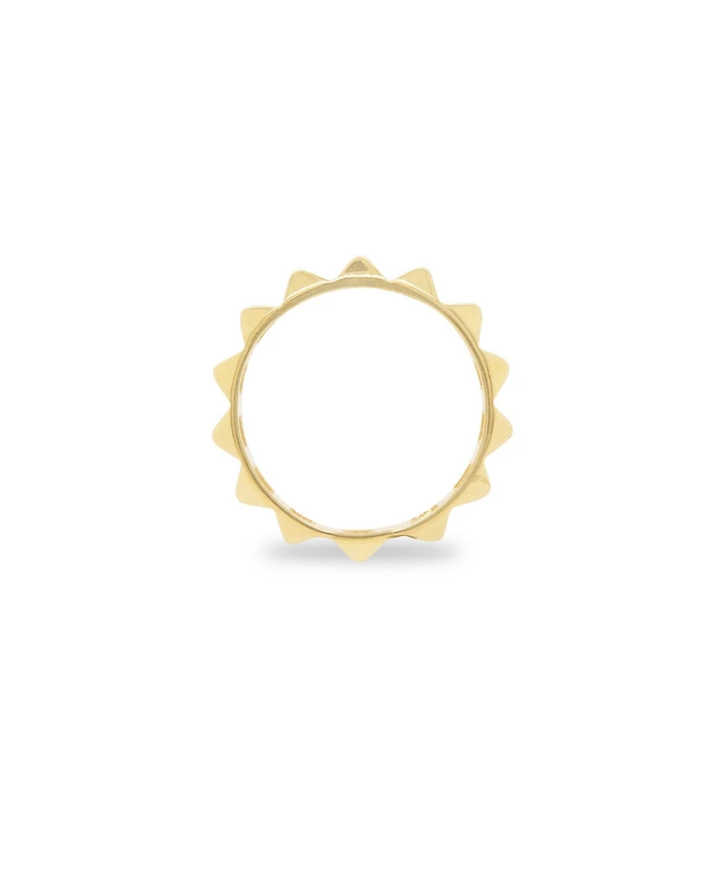 The Lovery Gold Rockstud Ring 14K Gold