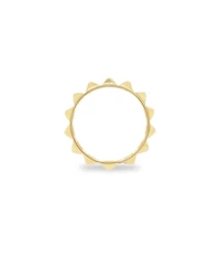 The Lovery Gold Rockstud Ring 14K Gold