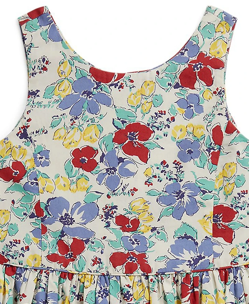 Polo Ralph Lauren Girls' 2T-6X Floral Sleeveless Dress