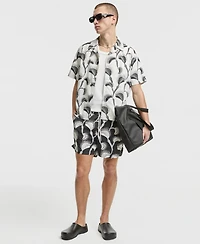 Mode of One Men's Flytrap Camp Swim Shirt, Macy's Exclusive