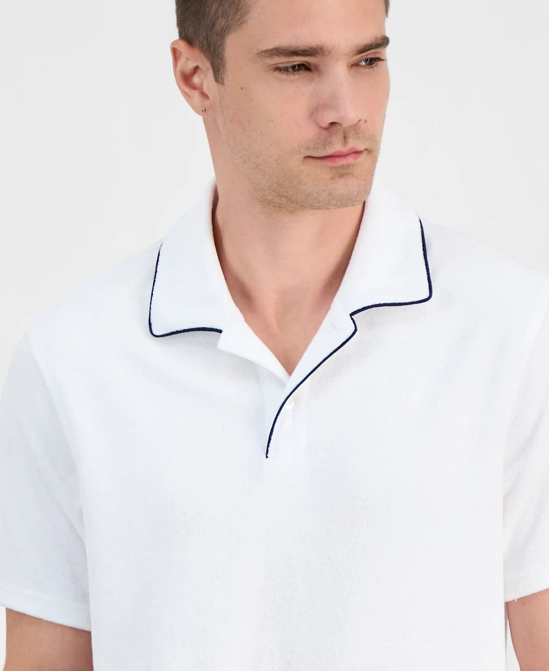 Club Room Men's Terry Polo, Macy's Exclusive