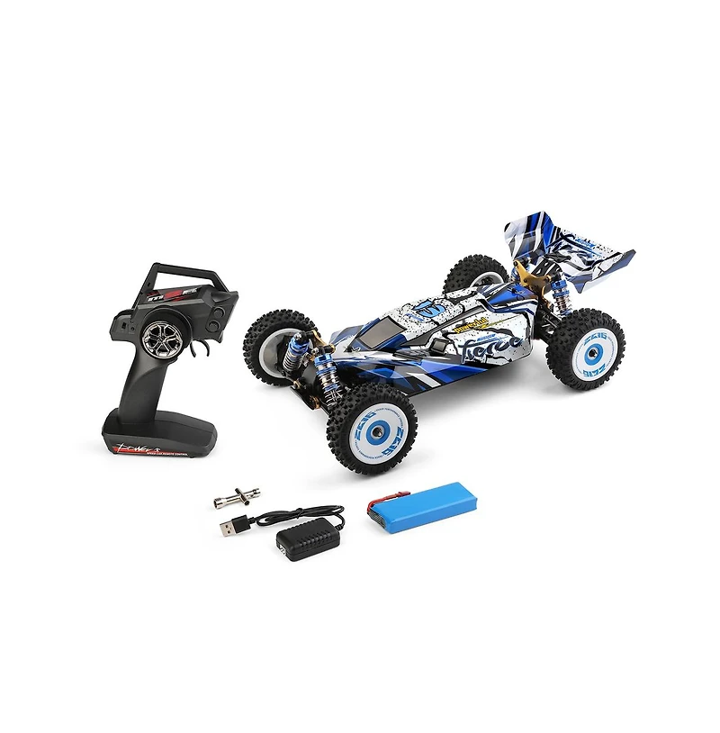 Bruce & Shark 47 Mph High-Speed Rc Racer | 1:12 Scale, 4WD Brushless with Alloy Frame for All Terrain