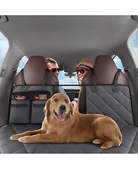 Cozito Waterproof Dog Car Seat Cover for Back Seat, 54 x 24 in, 600D Heavy-Duty Protection for Cars