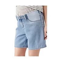 Ripe Maternity Dion Denim Short True Fade