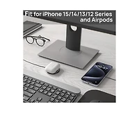 Risokeys 15W Max Fast Wireless Charging Pad, Magsafe Wireless Charger Compatible with iPhone 16/16Pro /16 Pro Max/iPhone 15/15Pro/15 Plus (black)