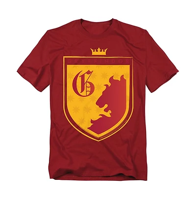 Harry Potter Men's Gryffindor Old English Shield T Shirt