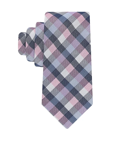 Tommy Hilfiger Men's Holden Seasonal Plaid Pattern Tie