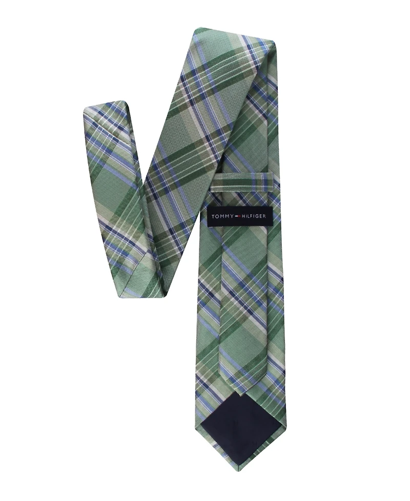 Tommy Hilfiger Men's Plaid Pattern Tie