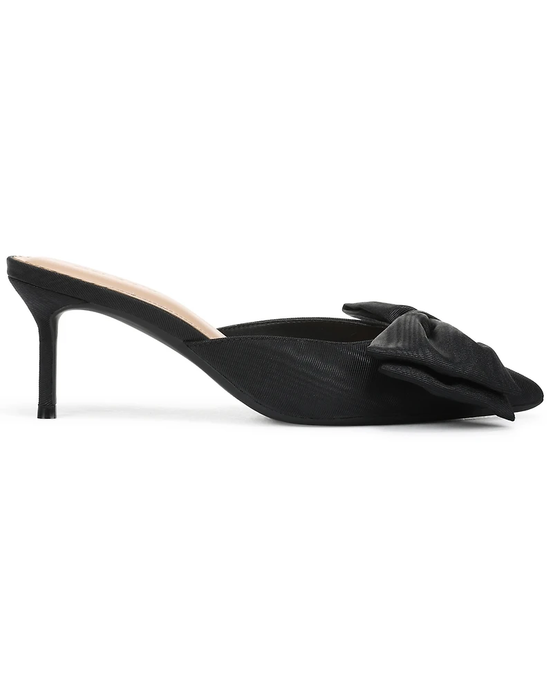 On 34th Alaynaa Pointed-Toe Bow Mule Pumps, Exclusively at Macy's