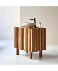 Tikamoon 80 cm Mango Wood Milo Vanity Unit