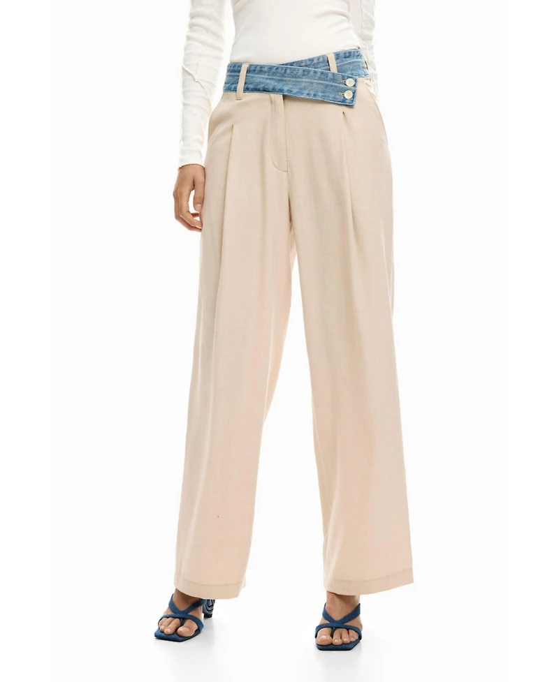 Desigual Women's Hybrid long trousers