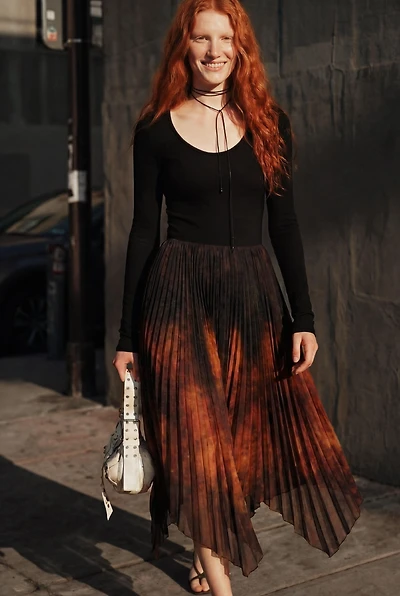 Desigual Women's Fitted midi dress