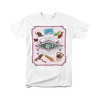 Harry Potter Men's Honeydukes Hogsmeade Label T Shirt