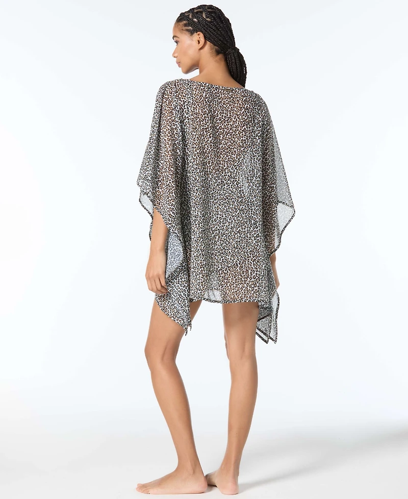 Michael Kors Women's Boat Neck Cover-Up Caftan