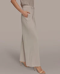 Donna Karan New York Women's Pleated Zip-Fly Pants