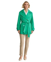 Jones New York Women's Double Breasted Trench Coat