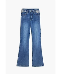 Desigual Women's Flared Denim Trousers