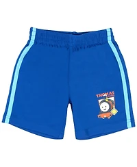 Thomas The Tank Engine Toddler Boys 3 Piece T-Shirt, Top and Shorts Outfit Set