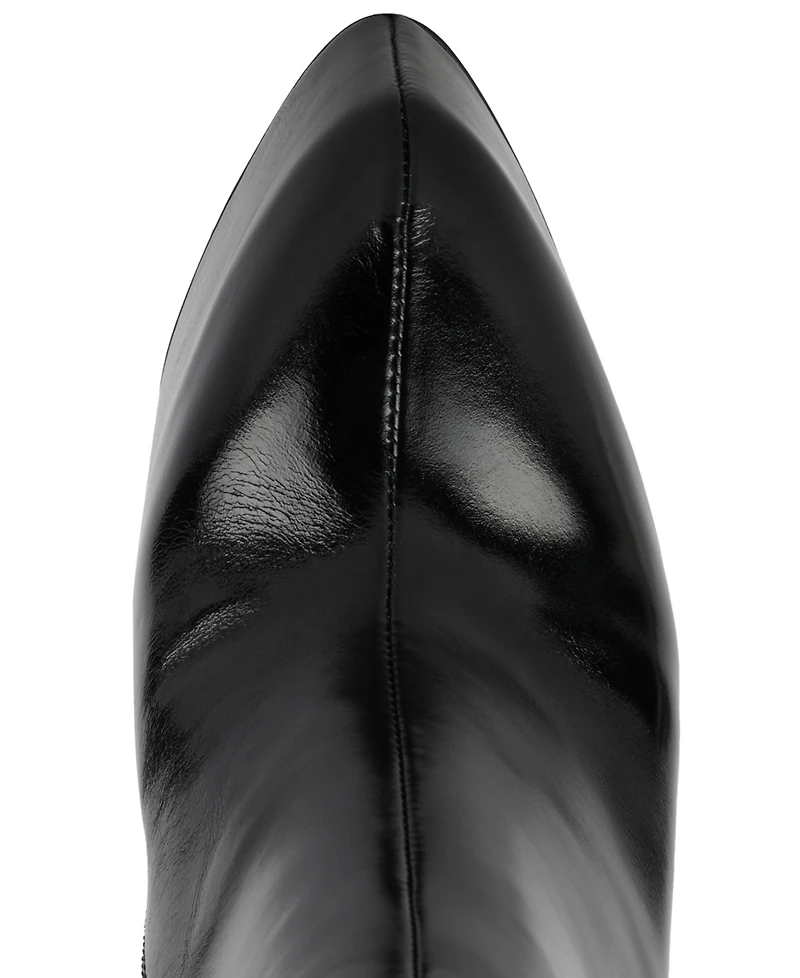 Jeffrey Campbell Women's Unleashed Hi Platform Knee-High Full-Zip Dress Boots