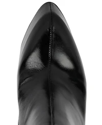 Jeffrey Campbell Women's Unleashed Hi Platform Knee-High Full-Zip Dress Boots