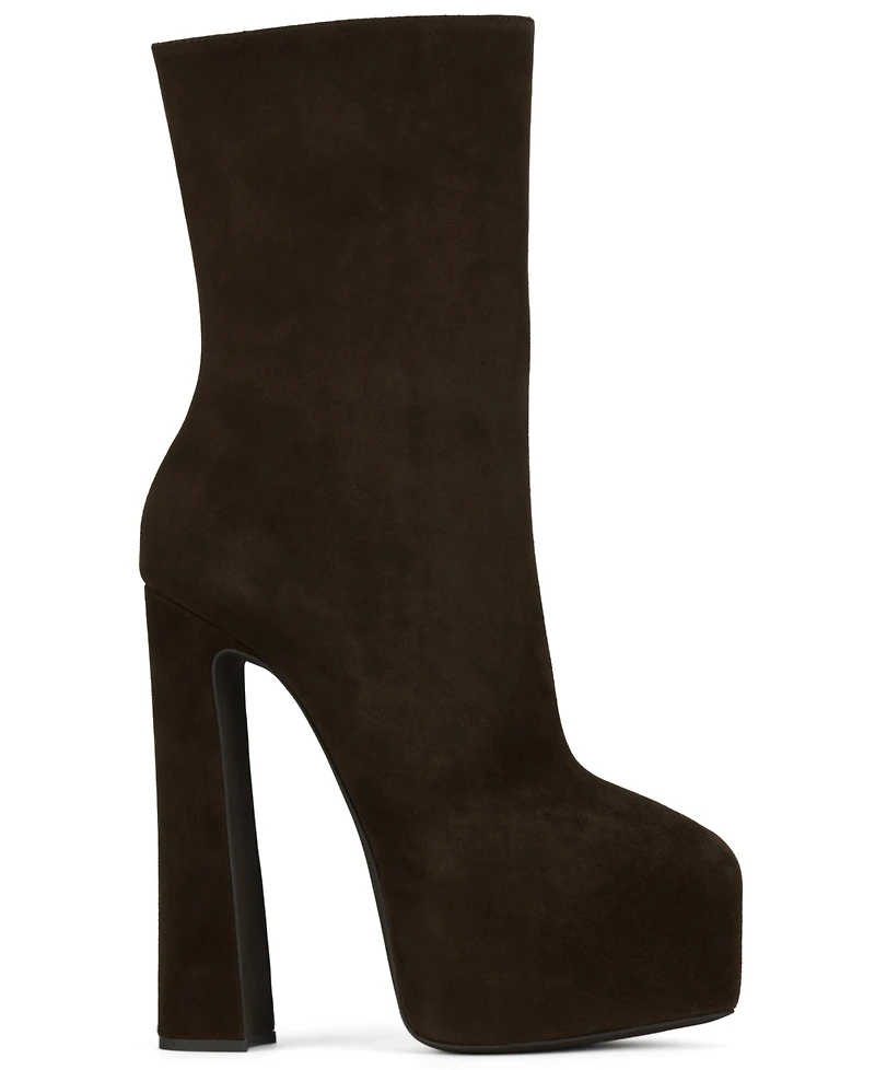 Jeffrey Campbell Women's Woah Hi Platform Full-Zip Dress Booties