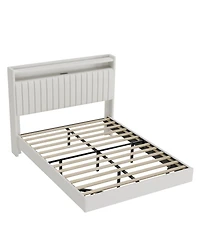 gaomon Floating Bed Frame Queen Size Space Saving, for Living Room, Guest Room