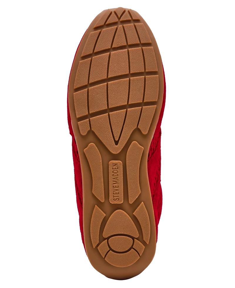 Steve Madden Women's Abbi-Mesh Lace-Up Sneakers