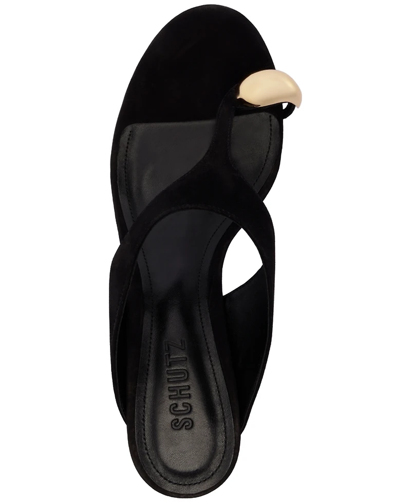 Schutz Women's Maisie T-Strap Dress Sandals