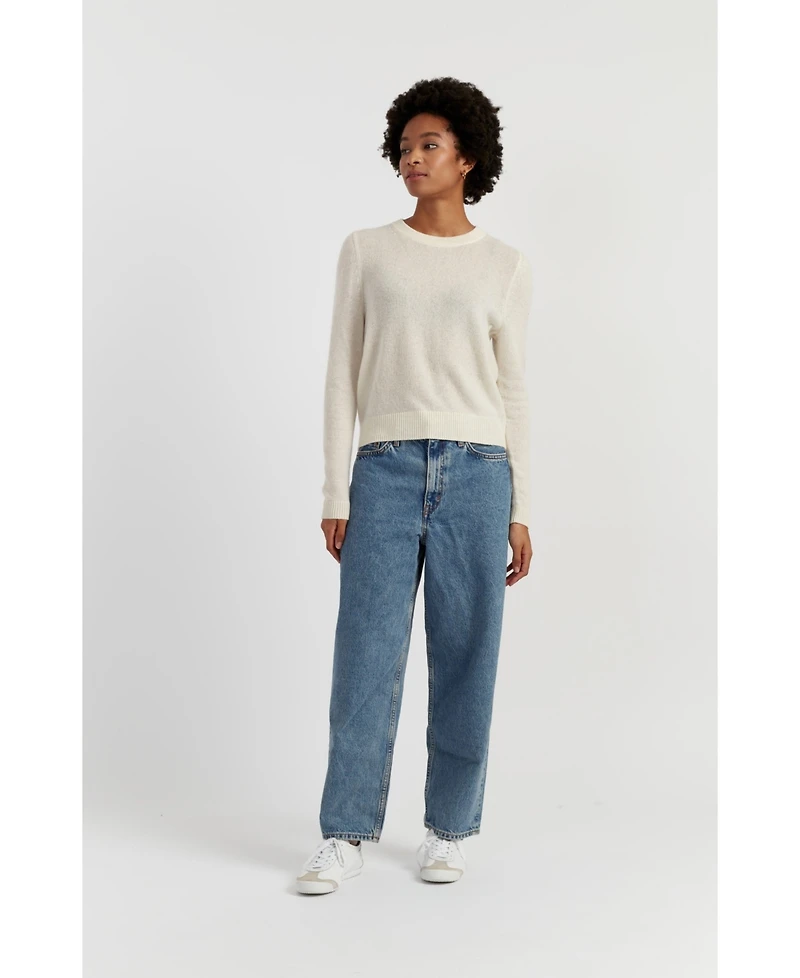 Chinti & Parker Women's Cloud Cashmere Cropped Pullover