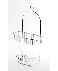Basicwise Metal Wire Hanging Bathroom Shower Storage Rack