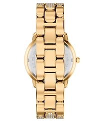 Michael Kors Women's Phoebe Three-Hand Gold-Tone Stainless Steel Watch, 36mm