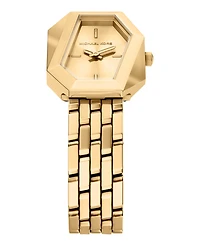 Michael Kors Women's Suri Two-Hand Gold-Tone Stainless Steel Watch, 25mm