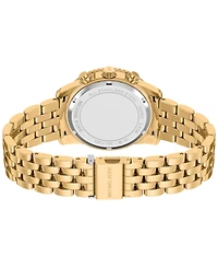 Michael Kors Women's Bryant Three-Hand Gold-Tone Stainless Steel Watch, 35mm